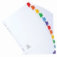 Lot de 20 Intercalaires Imprimés numériques 160g- 12 pos A4 Maxi-Blanc - Image 4