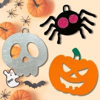 Lot de 36 suspensions Halloween à décorer - Image 2