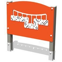 Panneau ludique dominos alu - Image principale