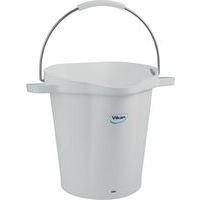 Lot de 5 Seau gradué, bec verseur, 20 L, Blanc - Image principale