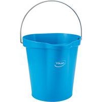 Lot de 6 Seau gradué, bec verseur, 12 L, Bleu - Image principale