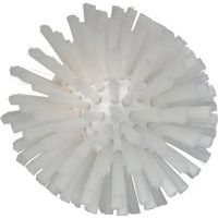 Lot de 8 Brosse ronde à pas de vis, Ø135 mm, Medium, Blanc - Image principale