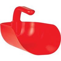 Lot de 10 Pelle à Main Ergonomique, 2 L, Rouge - Image principale
