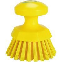 Lot de 15 Brosse ronde soleil, Ø110 mm, Dur, Jaune - Image principale