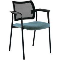 Fauteuil visiteur Tendance dossier résille Sokoa - Image 9