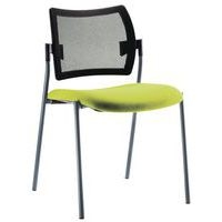 Chaise visiteur Tendance dossier résille Sokoa - Image 4