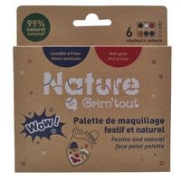 Palette de maquillage WOW! 6 godets 36mm x 3,2g - Image principale
