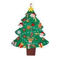 Kit DIY sapin de Noël géant feutrine avec 30 décorations - Image 6