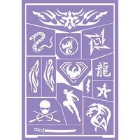 Lot 1 - 43 pochoirs maquillage - Image 2