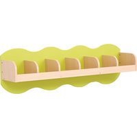 Lisse d'accueil 6 casiers  vert - Image principale