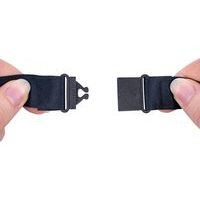 Lot de 10 Tours de cou noirs : Clip No-TwistTM - 44 cm x 2 cm - Image 6