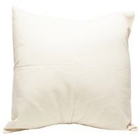 Housse coussin coton écru à décorer 40 x 40 cm - Image principale