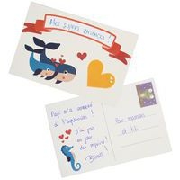 Gommettes décalcomanie textile & bois 'plaisir d'offrir' - Image 3