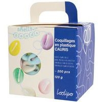 Boite 200 perles Cauri pastel - Image 5