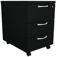 Caisson mobile bois 3 tiroirs Buronomic - Image 5