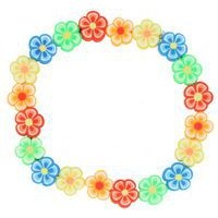 Sachet de 100 perles polymère - fleurs Ø 8mm - Image 4