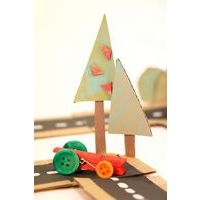 Lot de 45 pinces à linge en bois 25x3mm couleurs assorties - Image 3