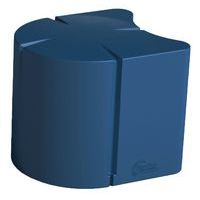 Pouf ovale Connexio - bleu cobalt - Image principale