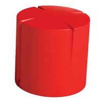 Pouf rond Connexio - rouge - Image principale