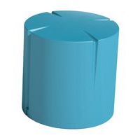 Pouf rond Connexio - bleu pastel - Image principale