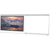 Tableau blanc coulissant composé de 2 panneaux pour ENI - Image 3