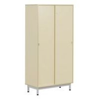 Armoire Bip Bop portes coulissantes 120 cm - coquille oeuf - Image principale