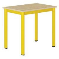 Table Carélie mobile 70 x 50 cm fixe méla hêtre chts polypropylène - Image principale