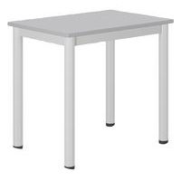 Table Carélie mobile 70 x 50 cm méla gris chants polypro. - Mobidecor - Image principale