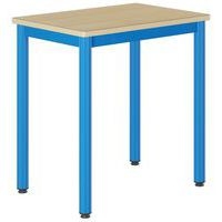 Table Carélie 70x50 cm fixe stratifié hêtre chants alaisés - Mobidecor - Image 2