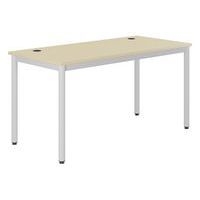 Table Info prof 70 cm T6 passe câble strat. chants polypro- Mobidecor - Image 2