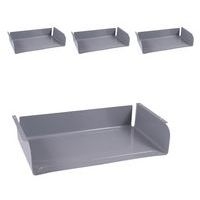 Lot de 4 casiers pour table Gange - Lem et Tage gris - Image principale