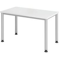 Bureau droit pieds ronds 120 cm - Hammerbacher - Image 3