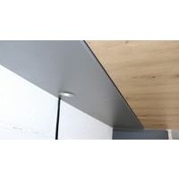 Bureau mural 120 x 26 x 65 cm Chêne - Image 3