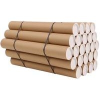 Lot de 24 tubes d'expédition avec bouchon L Ut.:63 cm Pr Ft:A1 - Image 2