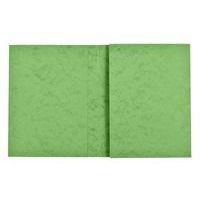 Protège-cahier 24x32 carte lustrée vert - Image principale