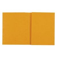 Protège-cahier 24x32 carte lustrée jaune - Image principale