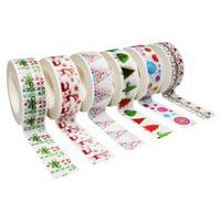 Lot 6 rouleaux ruban adhésif Noël - Image 2