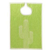 Lot 12 bavoirs Cactus fermeture pression 35X45 cm 3 coloris  - Manutan Expert - Image 2