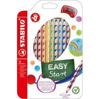 Etui 12 crayons de couleur EASYcolors + 1 taille-crayon - Stabilo - Image principale
