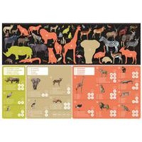 Puzzle géant animaux de la savane en danger 200 pièces - Image 2
