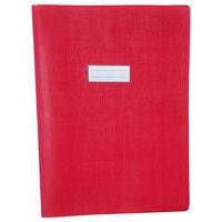Protège-cahier A4 plastique épais épaisseur: 20/100e - Rouge - Image principale
