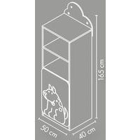 Bibliothèque haute 1 porte - Image 3