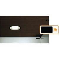 Vitrine Easy E5 - Avec armoire basse et éclairage socle Noir - Image 2