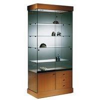 Vitrine Faggio - Avec armoire basse Lxhp: 90 x 182 x 46 cm - Image 4