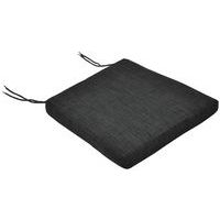 Lot de 2 Coussins Galette Sunbrella tissu graphite - Image principale