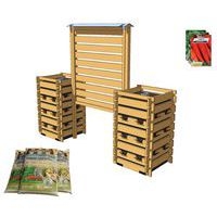 Ensemble 2 tours potagères et panneau d'affichage - Image principale