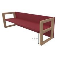 Banc réversible Filou T00 T0 T3 rouge cerise - Image 9