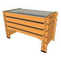 Pack complet : potager 0,5m² haut 82 cm terreau - graines - Image 4