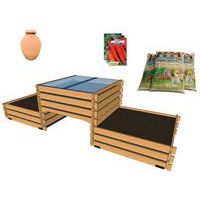 Pack complet : trio potager Carre Serre - Image principale