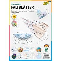 Pochette 50 feuilles 21x29.7 cm papier origami 80g imprimés assorties - Image principale